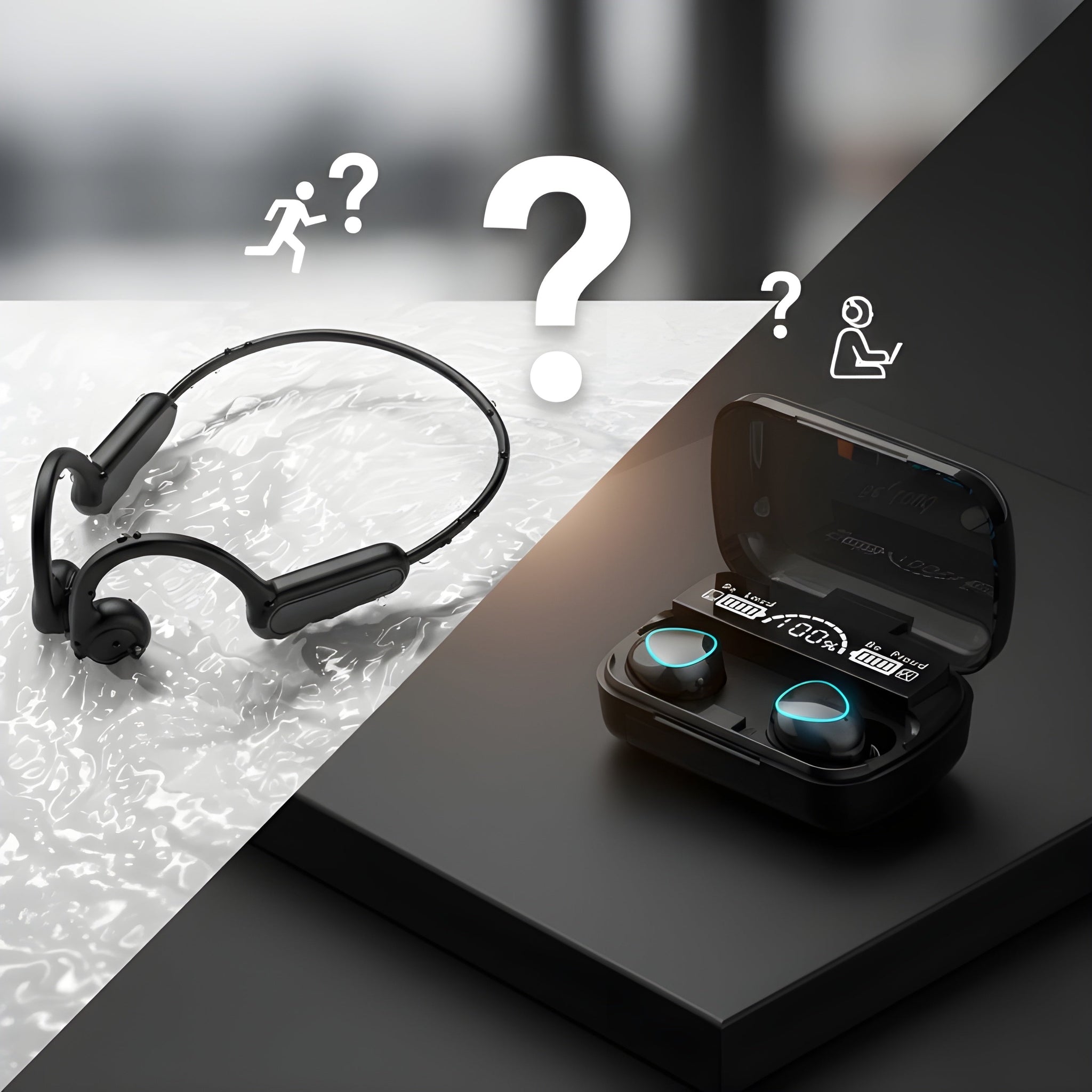 Deux paires d’écouteurs pour deux styles de vie