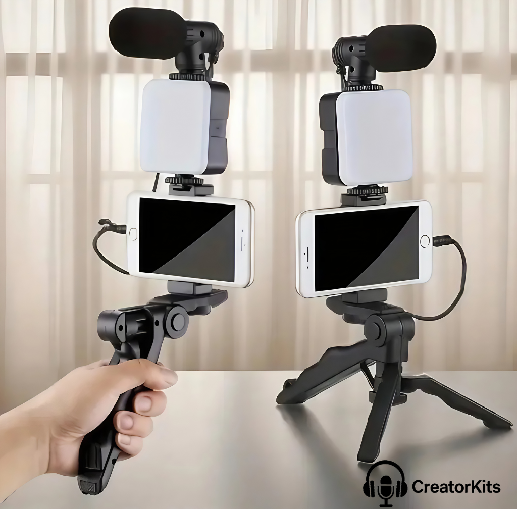 Pack Vlog (créateurs vidéo caméra ou smartphone)