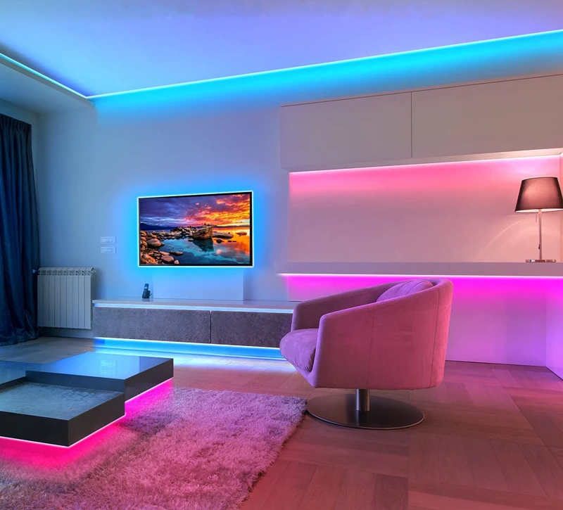Lumière LED d’ambiance pour bureau