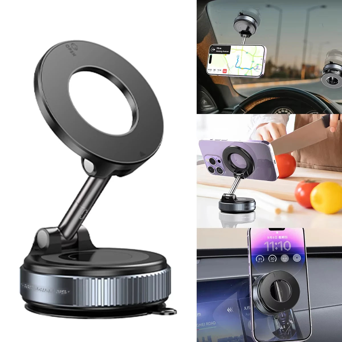 Support smartphone avec rotation