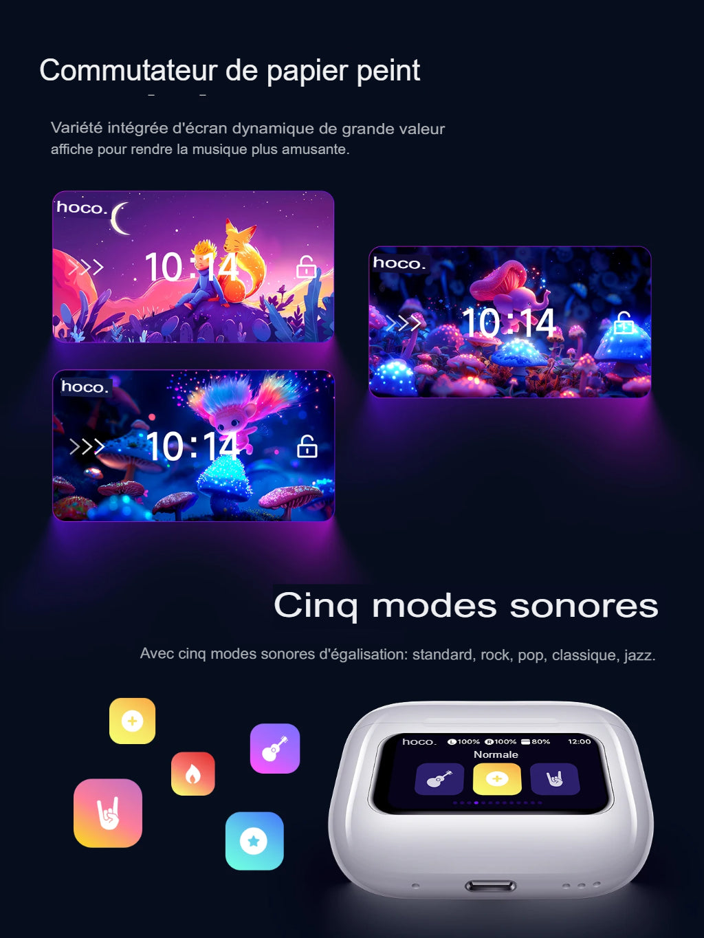 Écouteurs Bluetooth sans fil