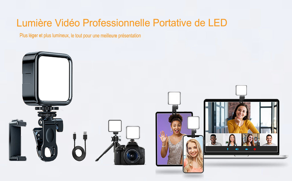 Lumière LED Selfie Portable