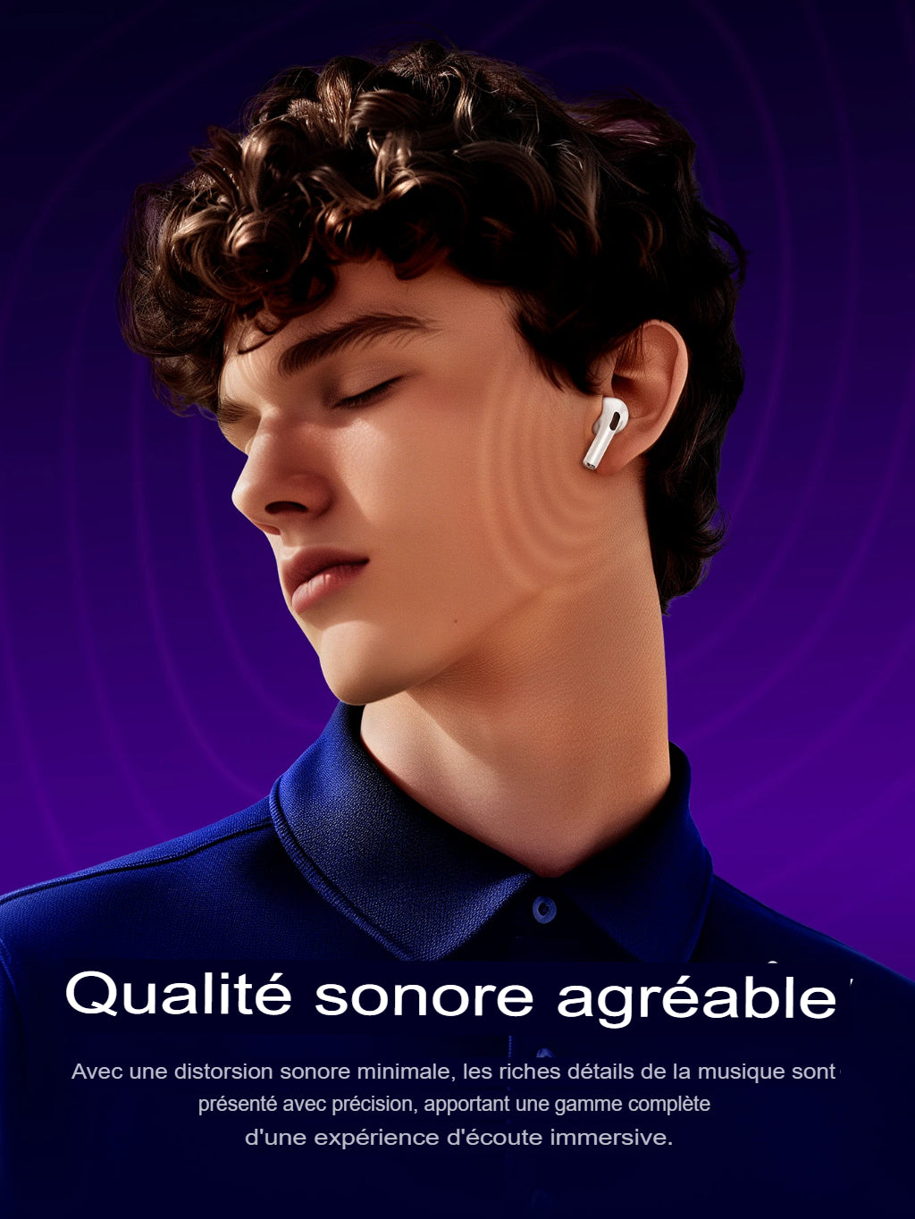 Écouteurs Bluetooth sans fil