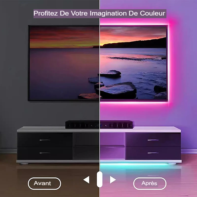Lumière LED d’ambiance pour bureau