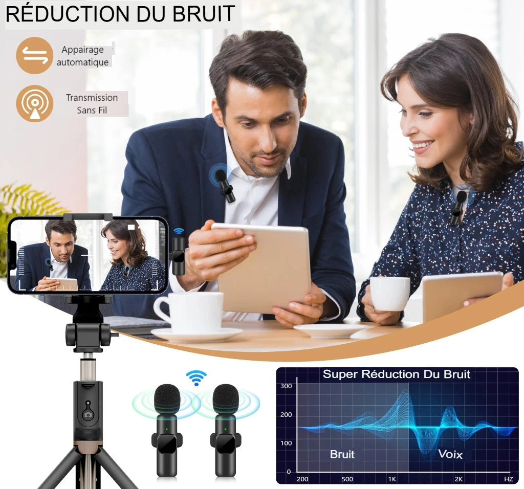 Voxen™ Pro - Microphone sans fil