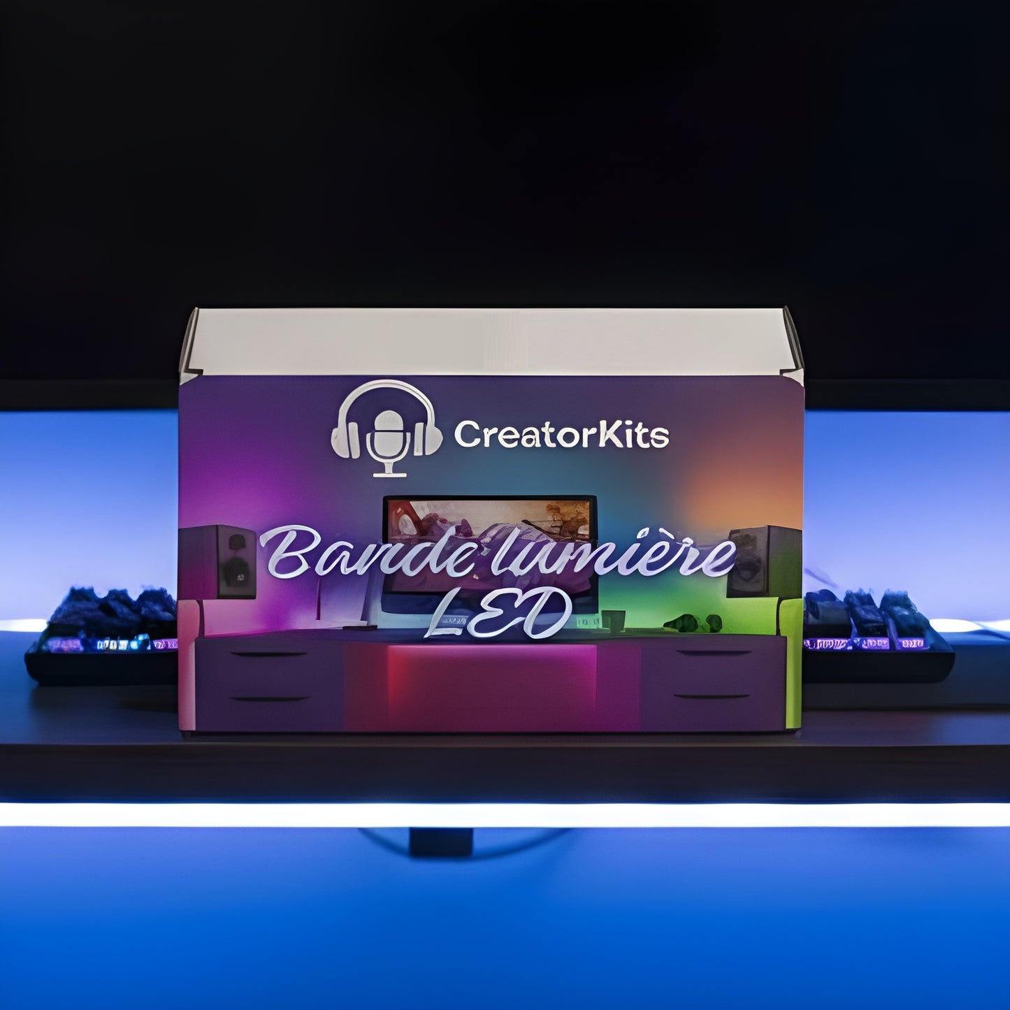 Lumière LED d’ambiance pour bureau