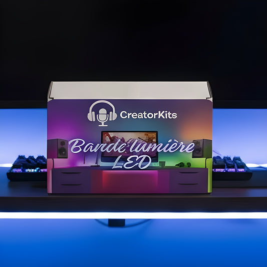 Lumière LED d’ambiance pour bureau