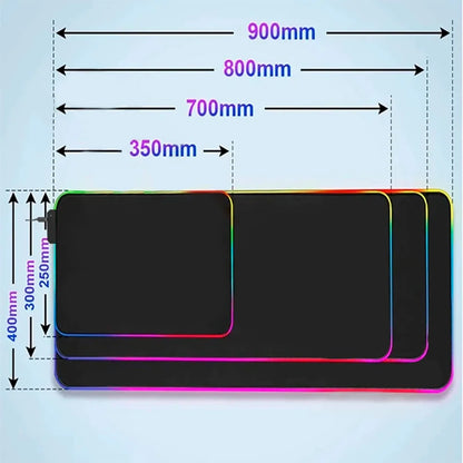 Tapis de souris LED (setup esthétique)