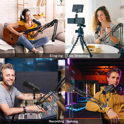 Microphone USB Pro Kit Complet Studio