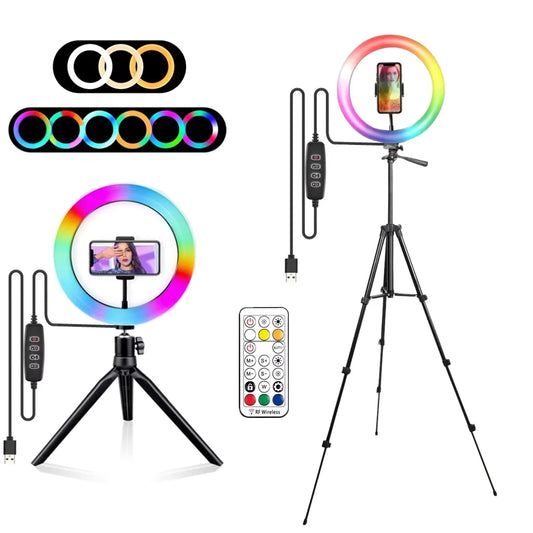 Anneau lumineux LED avec Trépied ringlight