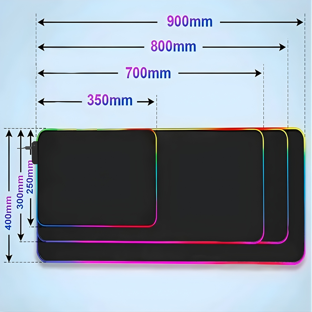 Tapis de souris LED (setup esthétique)