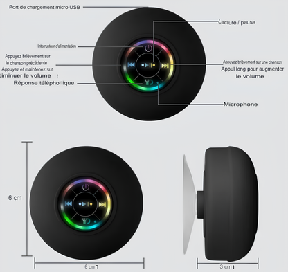 SparkBox - Haut-parleur Bluetooth LED