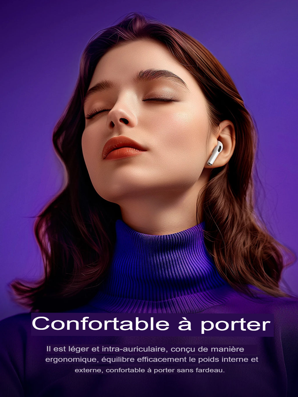 Écouteurs Bluetooth sans fil